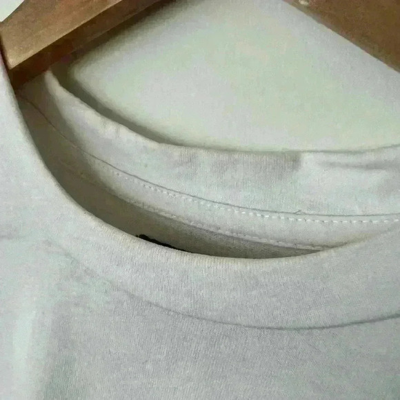 Oak + Fort New York Library US White Preppy Prep Graphic T-Shirt Unisex XS - Picture 8 of 13